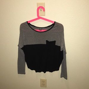 Long sleeve shirt (cropped)